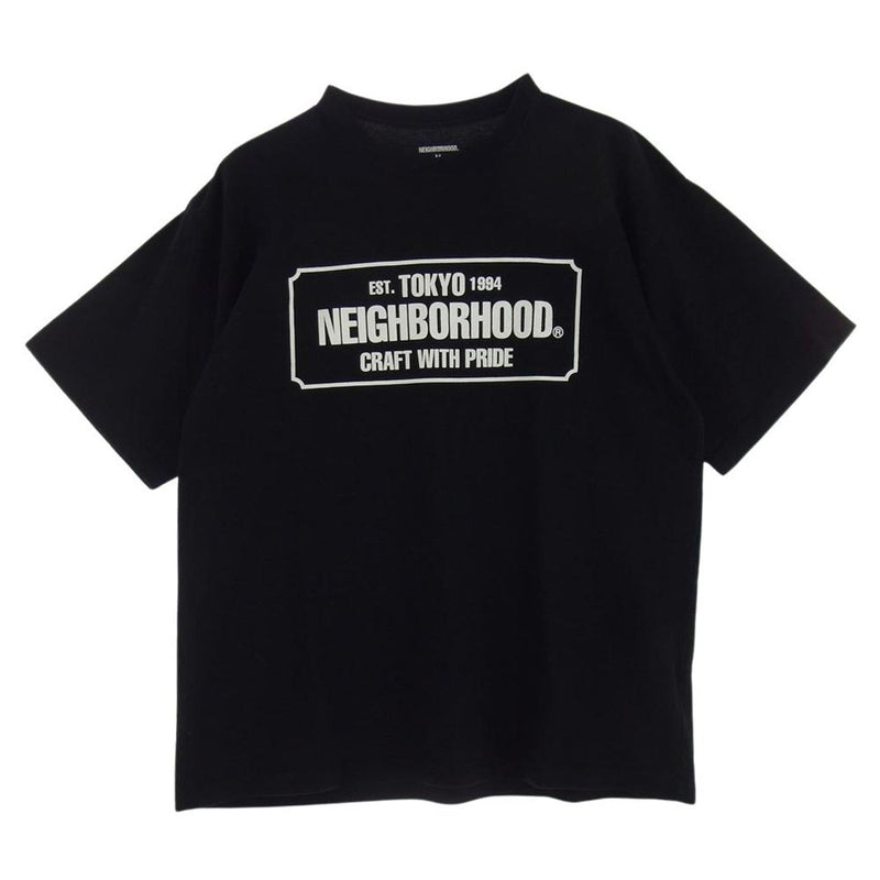 NEIGHBORHOOD ネイバーフッド 21SS NH-1 TEE Black 半袖 Tシャツ カットソー ブラック系 M【中古】