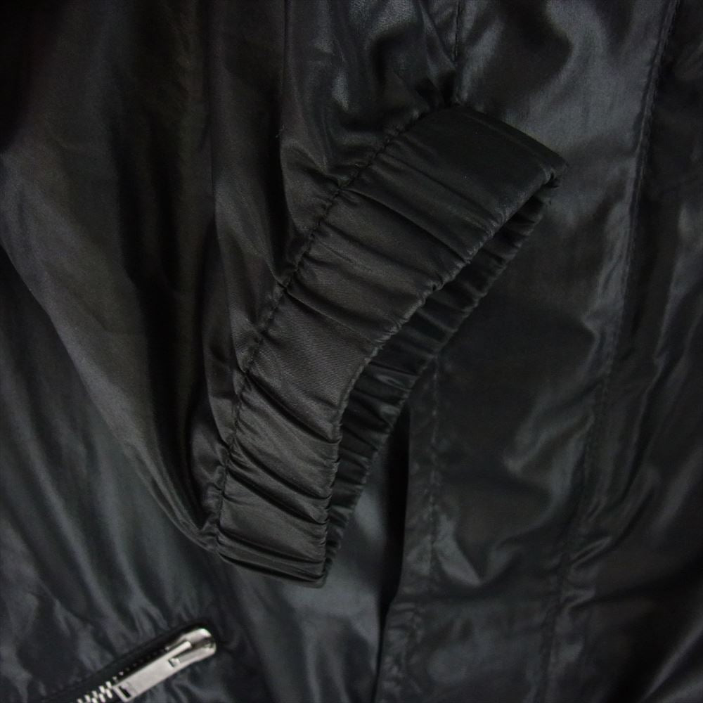 SAINT LAURENT サンローラン 504710 Y989L Lightweight Hooded Jacket In Black ライトウェイト フーデッド ナイロン ジャケット ブラック系 46【中古】