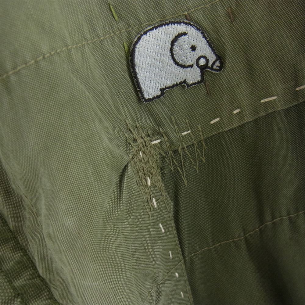 ケイスケカンダ 手縫い モッズ コート カーキ系【中古】