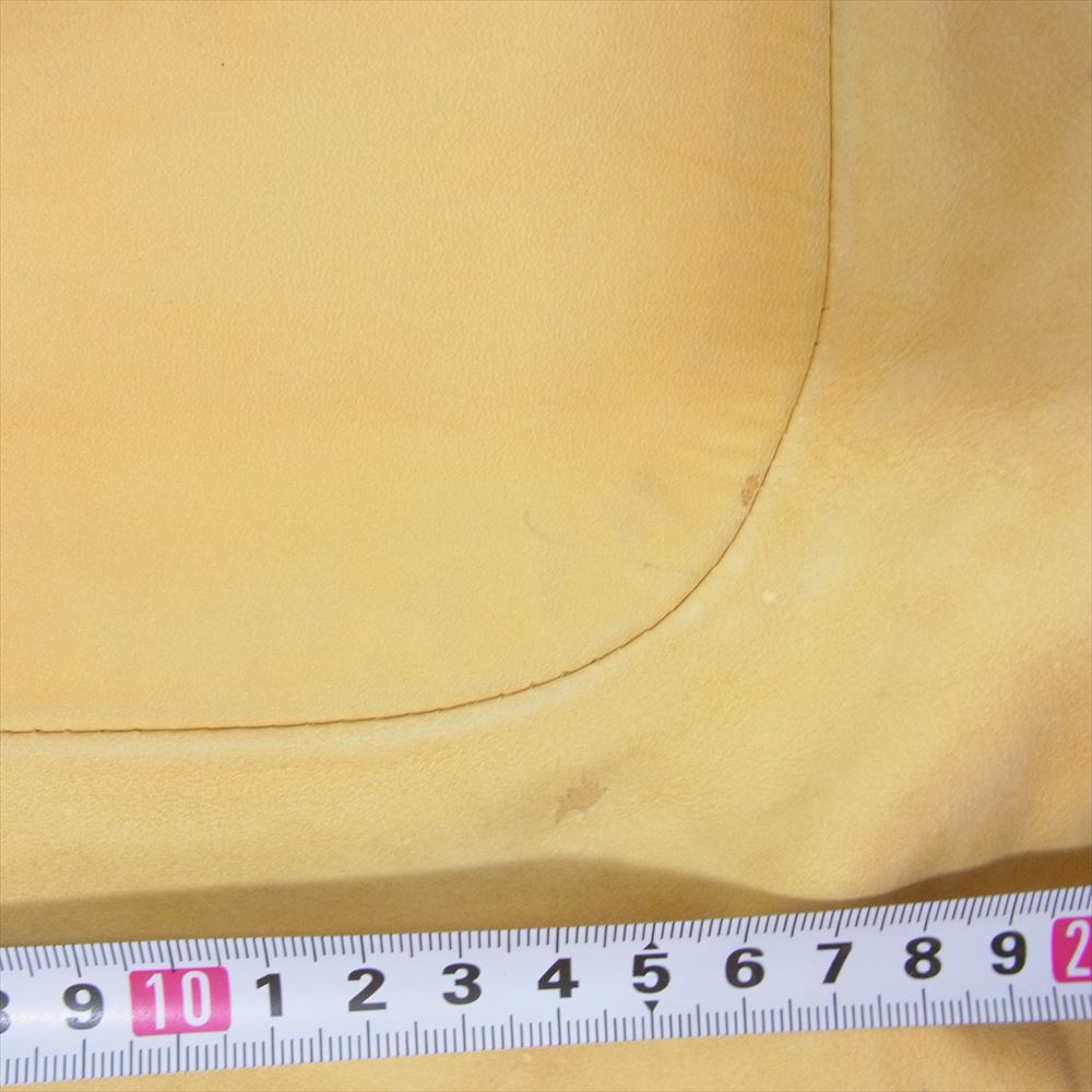 BRU NA BOINNE ブルーナボイン 7333 キップレザー スキン ガル ショーツ ハーフパンツ イエロー系 1【中古】