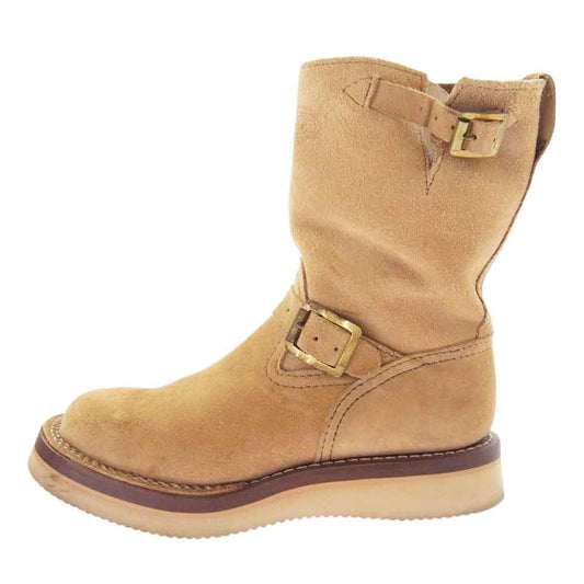 WESCO ウエスコ 187492 BOSS バーラップ エクス プローラー ラフウアウト エンジニア ブーツ ライトブラウン系 9.5E【中古】