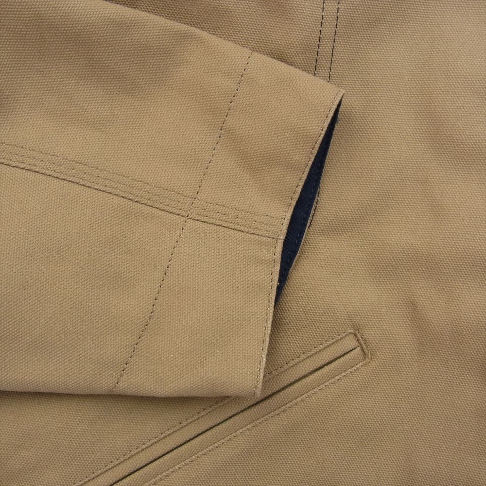 Carhartt カーハート 24SS sacai WIP Reversible Duck Jacket サカイ リバーシブル ダック ジャケット ベージュ ネイビー ベージュ系 ネイビー系 2【極上美品】【中古】
