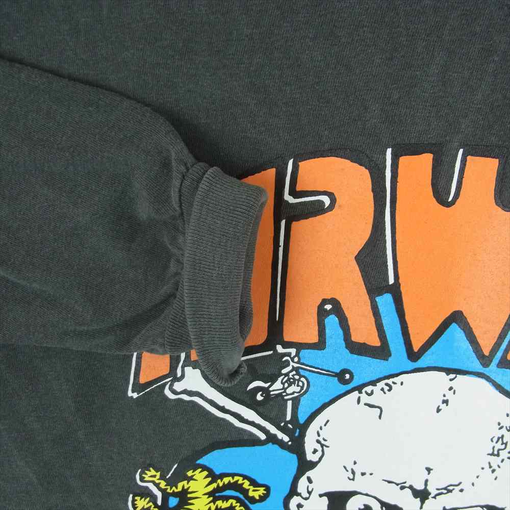 ポークチョップ ガレージサプライ AIRWALK エアウォーク インタープレイ 長袖 Tシャツ ロンT グレー系 M【中古】