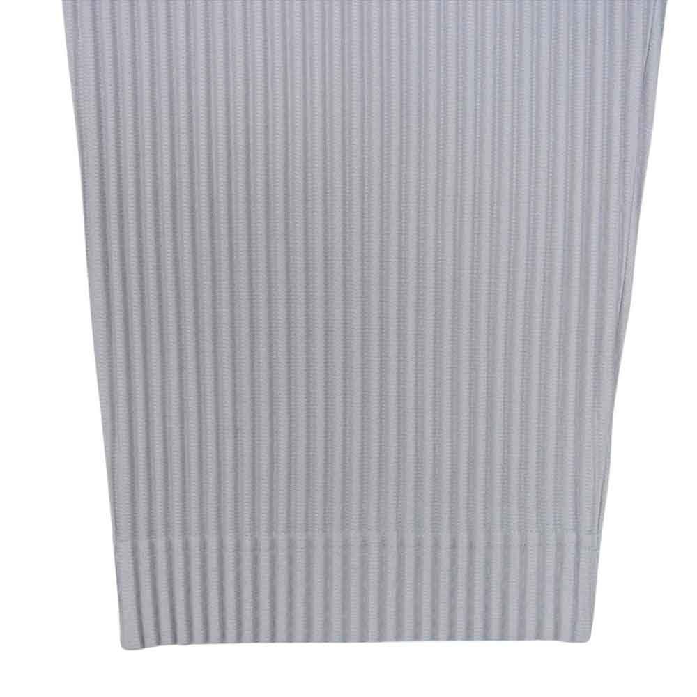 HOMME PLISSE ISSEY MIYAKE オム プリッセ イッセイミヤケ HP55JF150 Basics ベーシックス プリーツ パンツ グレー系 2【中古】