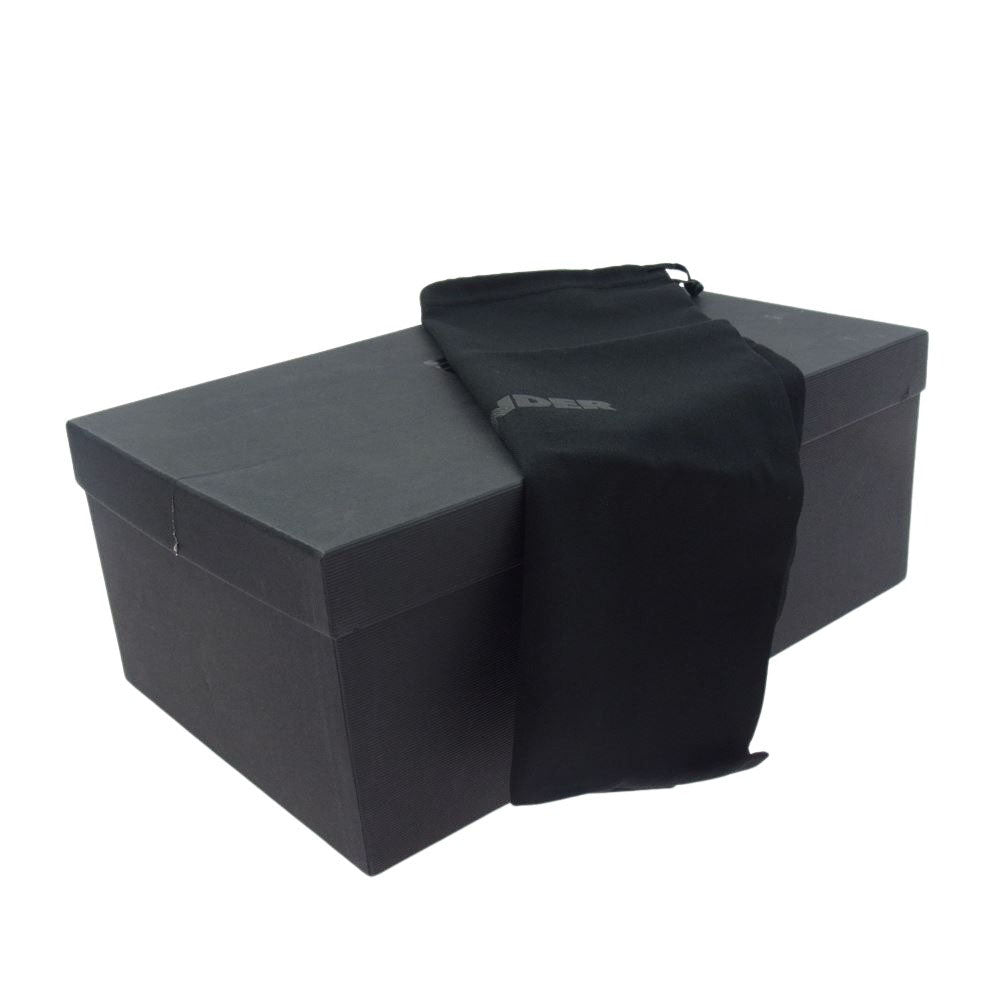 JIL SANDER ジルサンダー 22SS JS32108A プラットフォーム レザー ローカット スニーカー ホワイト系 41【美品】【中古】