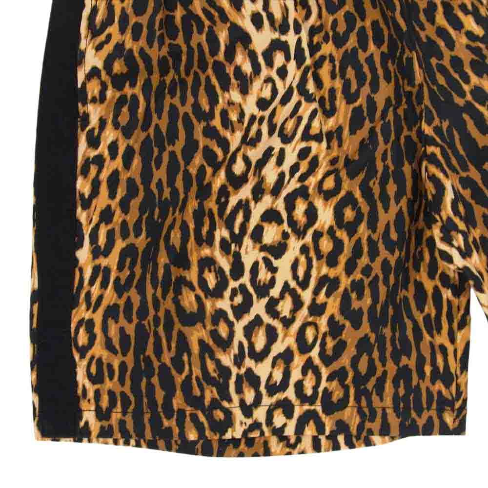 ベドウィンアンドザハートブレイカーズ 23SB4689 EVERLAST Ex.TRAINING SHORTS CREED エバーラスト レオパード ショートパンツ ショーツ ブラウン系 2【極上美品】【中古】