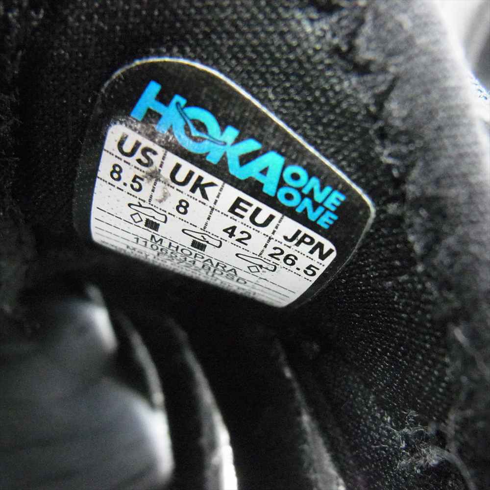 HOKA ONE ONE ホカ オネオネ 1106534 BDSD HOPARA ホパラ サンダル ブラック系 26.5cm【中古】