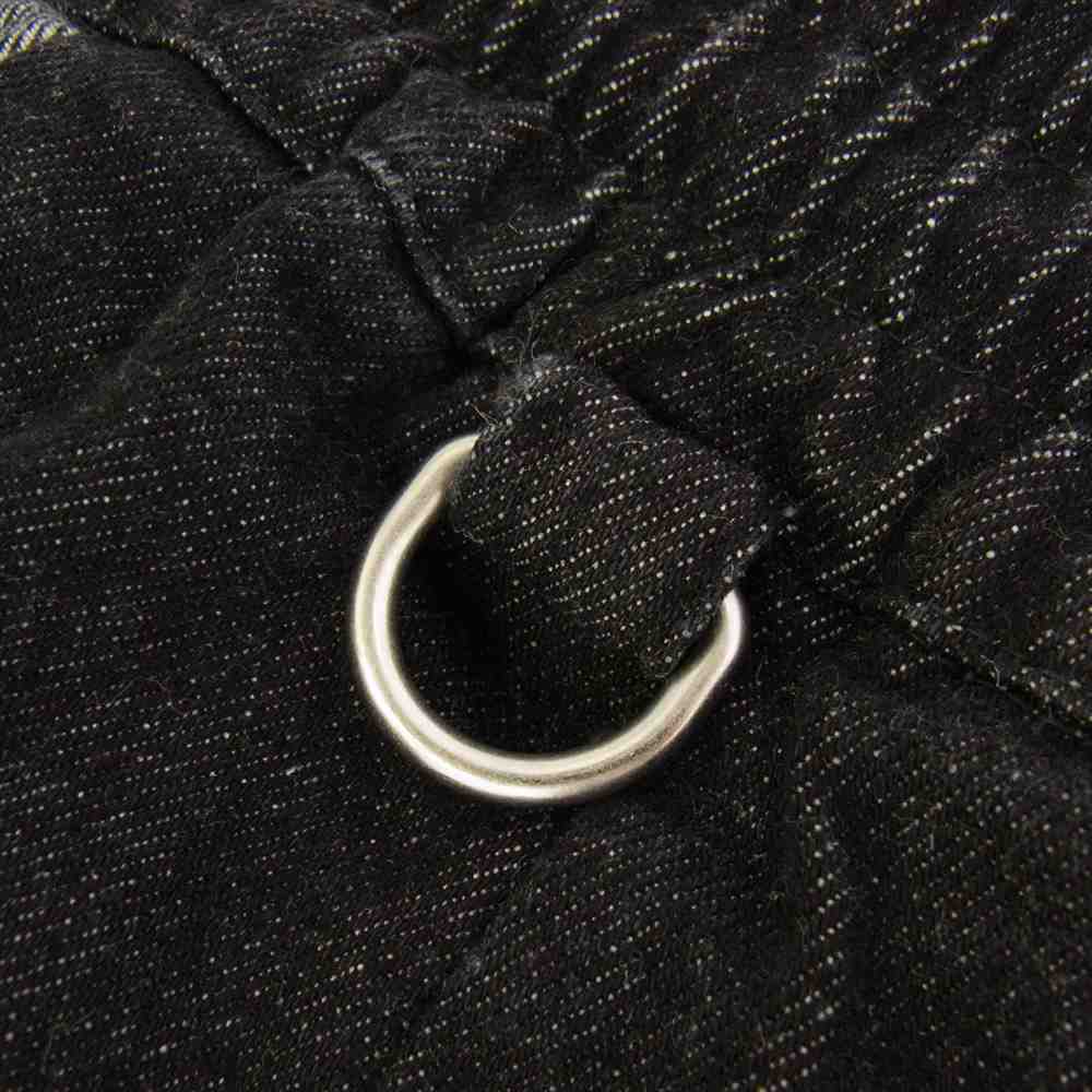 サプール DENIM TRACK PANTS デニム トラック パンツ ブラック系 XL【中古】