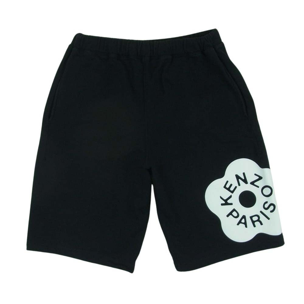 KENZO ケンゾー FD55PA7464MF BOKE FLOWER 2.0 CLASSIC SHORT フラワー 花 スウェット ショーツ ショート パンツ ブラック系 M【中古】 KENZO ケンゾー FD55PA7464MF BOKE FLOWER 2.0 CLASSIC SHORT フラワ