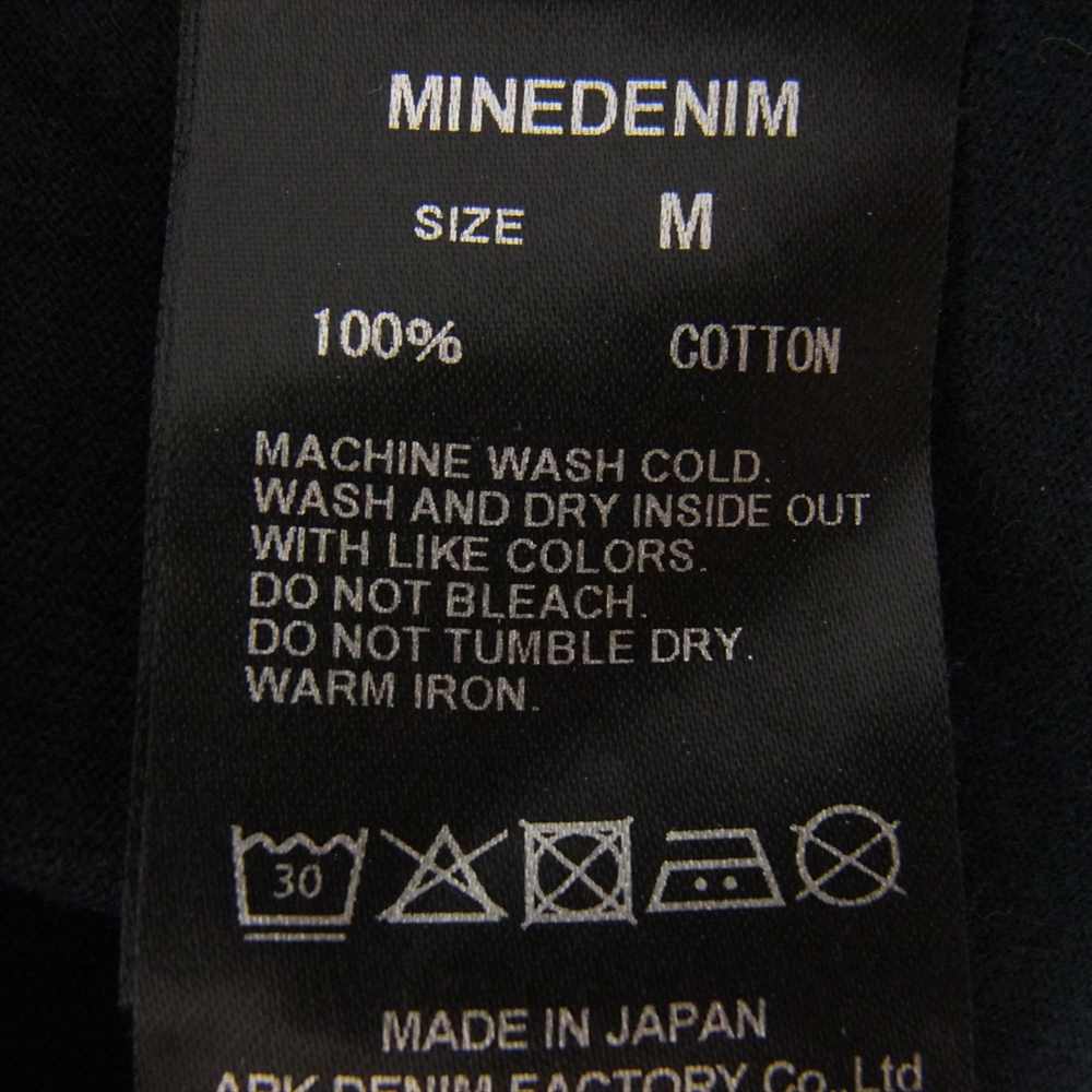 MINEDENIM マインデニム 22SS MND-NV006-99-M2 2022コピーライト入り Nirvana JF Photo Tee ニルヴァーナ フォトプリント 半袖 Tシャツ ブラック系 M【中古】