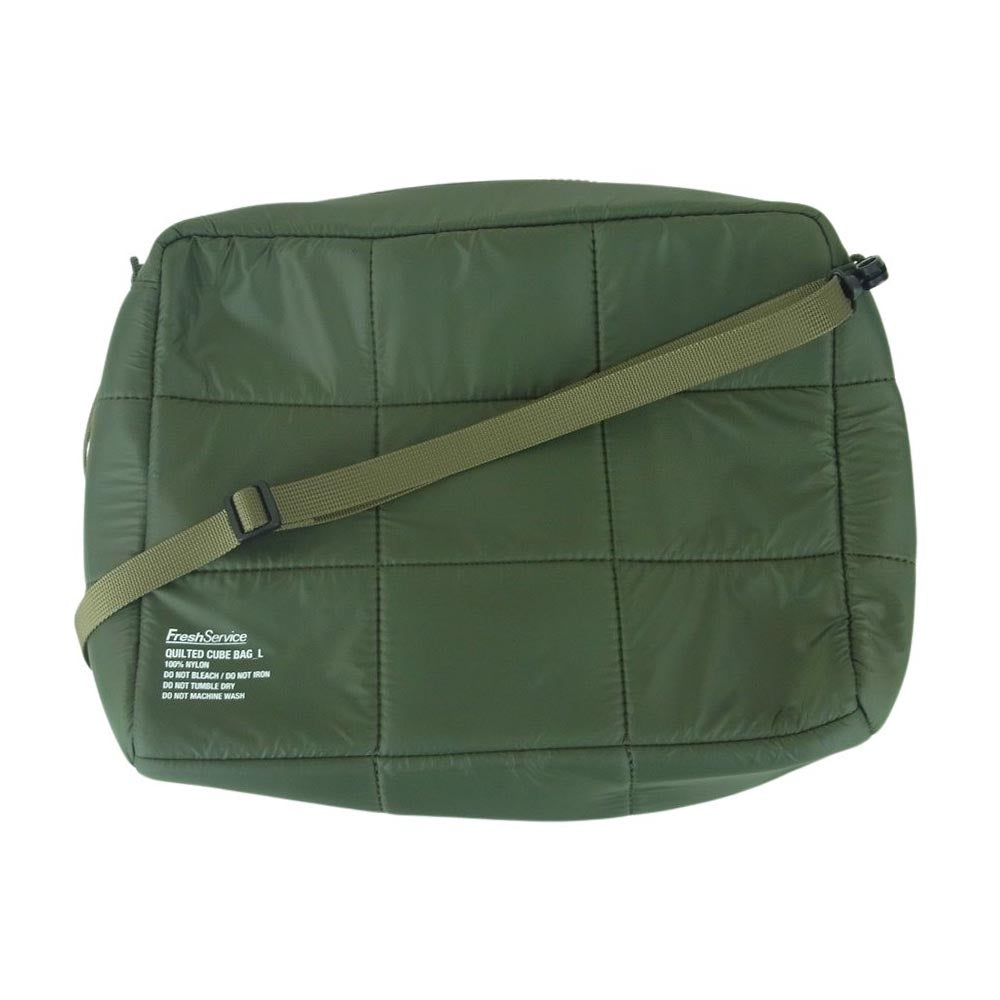 フレッシュサービス 23AW FSW-23-AC QUILTED CUBE BAG キルテッド 