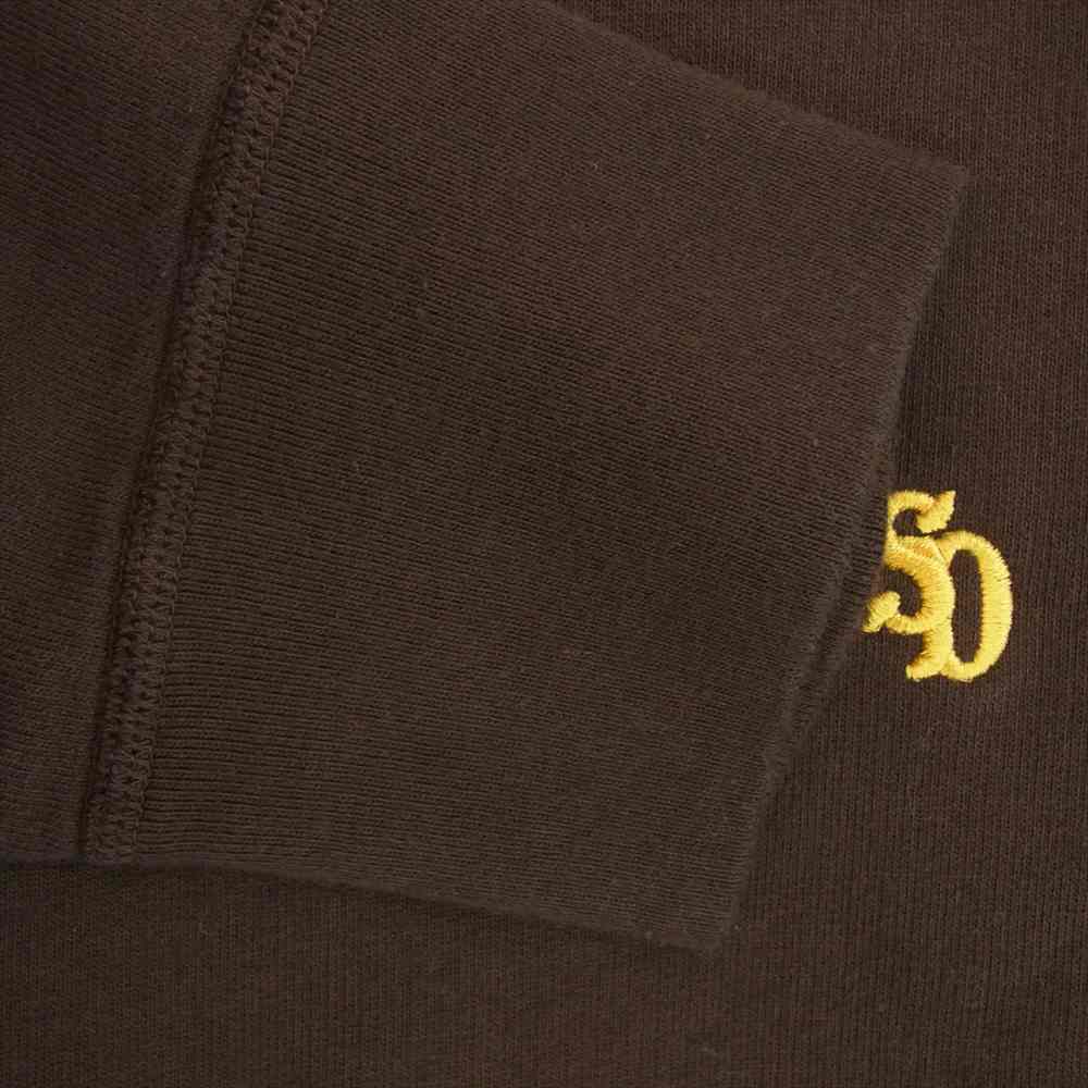 STANDARD CALIFORNIA スタンダードカリフォルニア SD Pima Cotton Crew Sweat ピマ コットン クルー ネック スウェット ブラウン系 M【極上美品】【中古】
