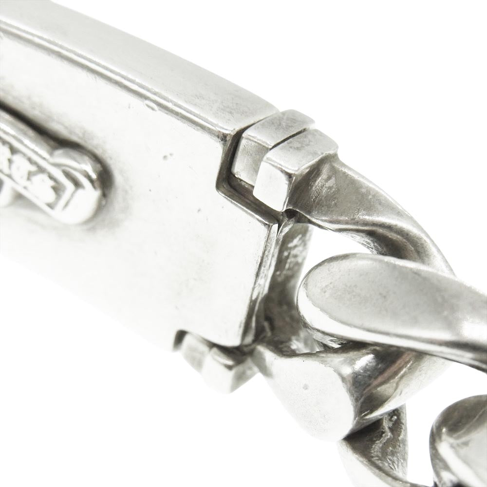 CHROME HEARTS クロムハーツ(原本無) 13LINK ID DAGGER ダガー ID クラシック リンク ブレスレット 13リンク シルバー系【中古】