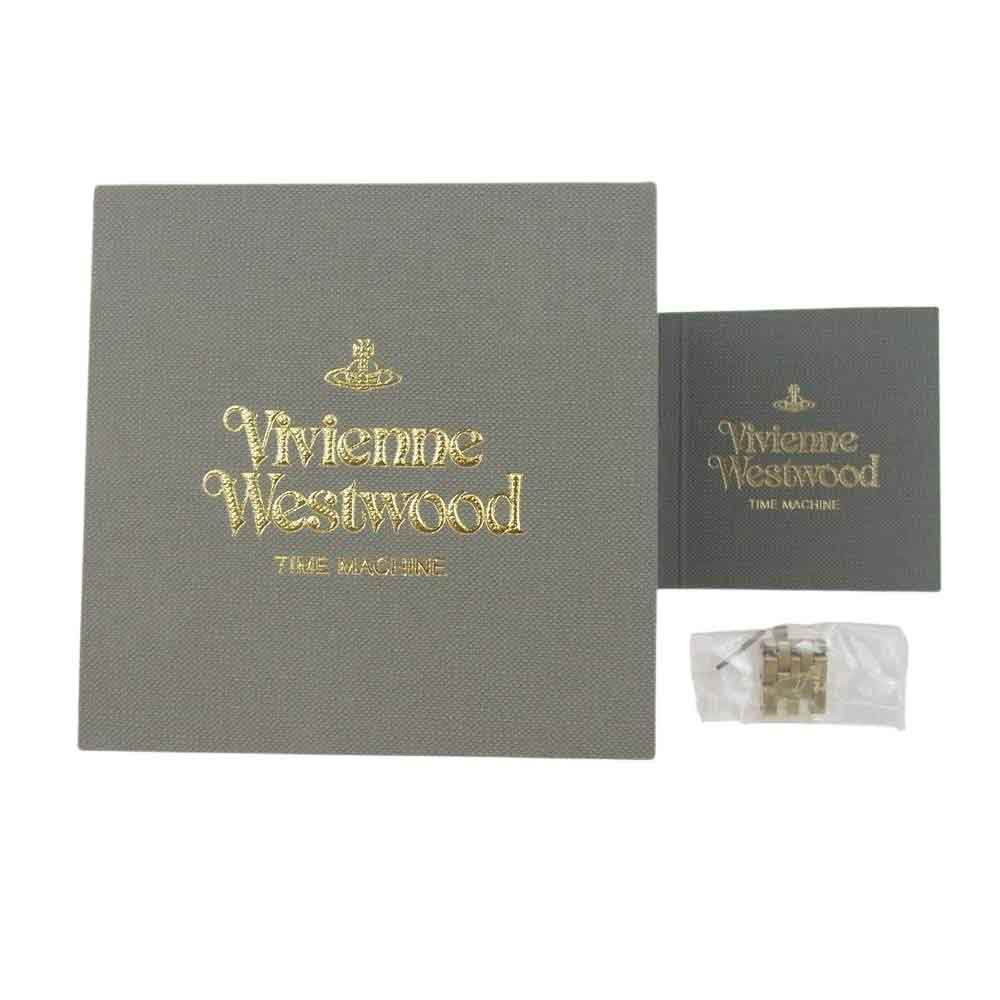 Vivienne Westwood ヴィヴィアンウエストウッド VV160NVGD スミスフィールド ロゴ クオーツ 腕時計 ウォッチ ゴールド系【中古】