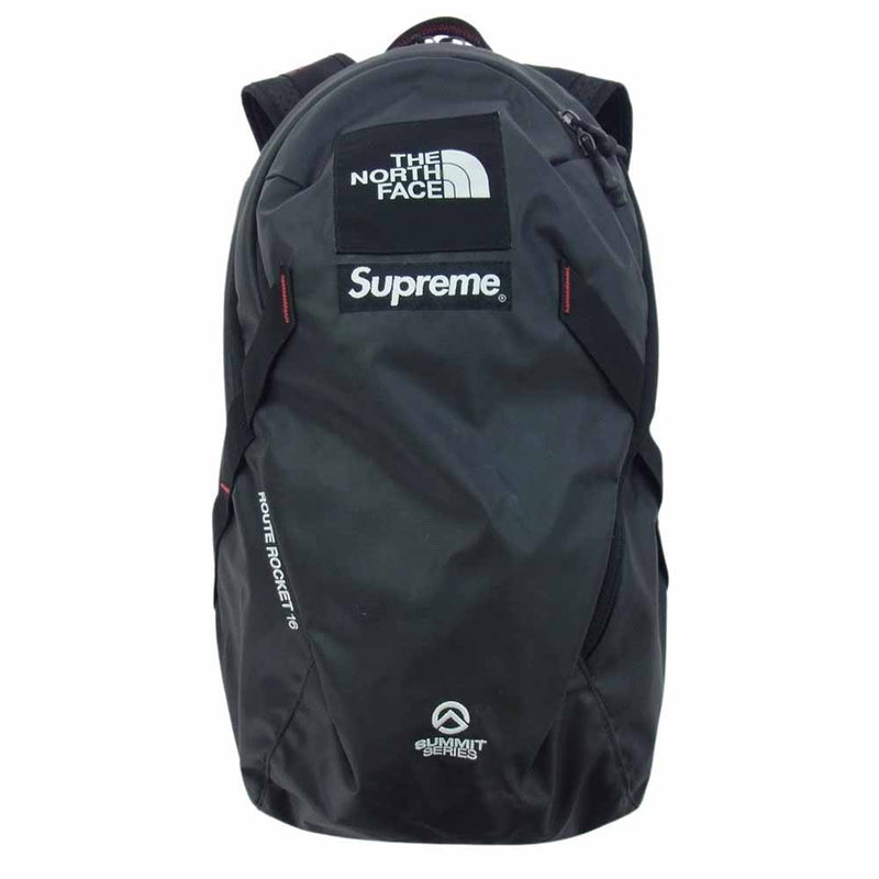 Supreme シュプリーム 21SS NM82126I × The North Face Summit Series Outer Tape Seam  Route Rocket Backpack 16L バッグ パック リュック ブラック系【中古】