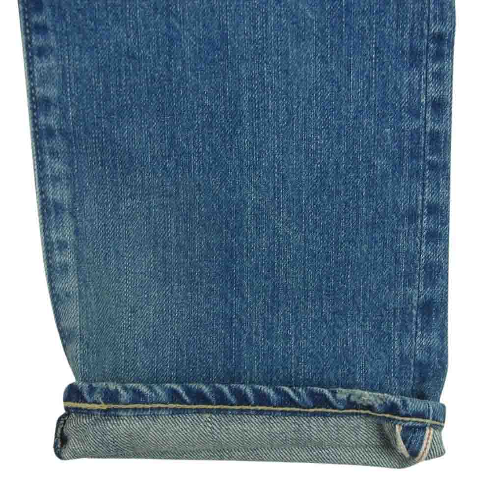 HYSTERIC GLAMOUR ヒステリックグラマー 0234AP05 ガールプリント スタッズ ボタンフライ デニム パンツ インディゴブルー系 28【中古】