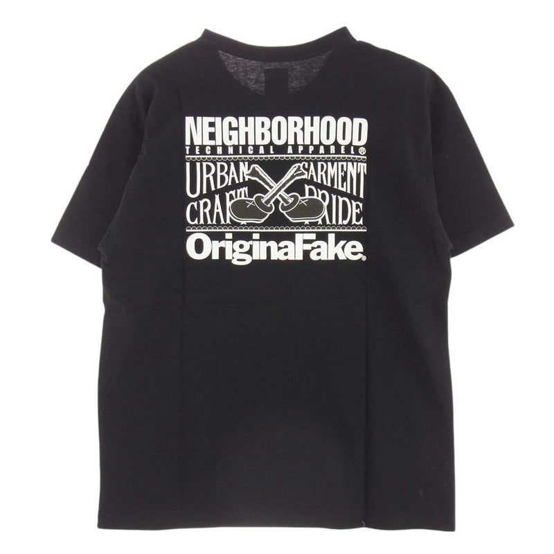 NEIGHBORHOOD ネイバーフッド ORIGINAL FAKE オリジナル フェイク CYCLE FURY プリント Tシャツ 半袖 –  ブランド古着 LIFE