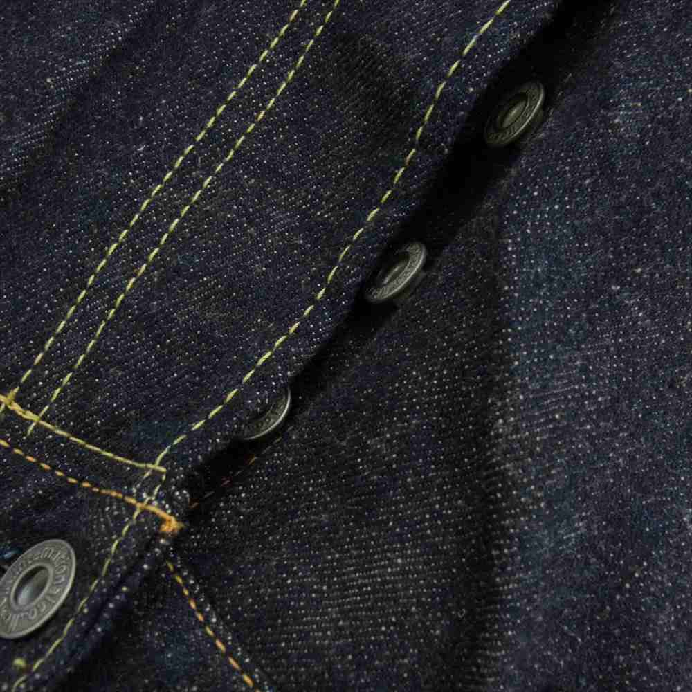 鬼デニム ONI246-14KBE 14oz Neat Straight ニート ストレート デニム パンツ W33 インディゴブルー系 33【美品】【中古】