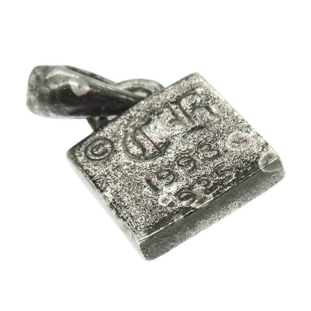 CHROME HEARTS クロムハーツ(原本無) FRAMED CH PLUS フレームド CH プラス チャーム ペンダント トップ シルバー系【中古】