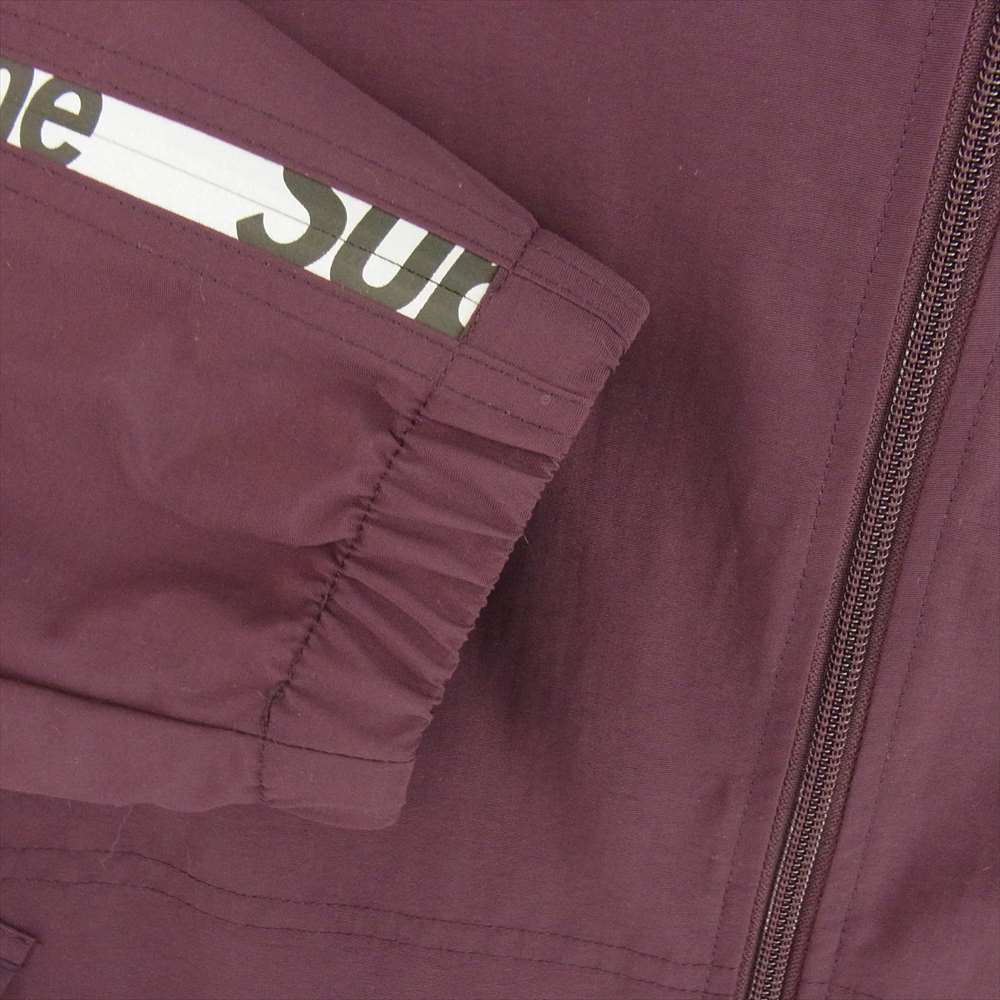 Supreme シュプリーム 21SS Reflective Zip Hooded Jacket リフレクティブ ジップ フーデッド ジャケット L パープル系 L【中古】