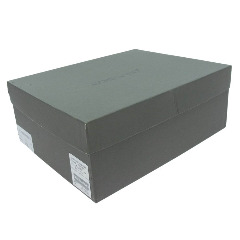 カミナンド 21101W TREK SOLE CHELSEA BOOTS トレックソール チェルシー サイドゴア ブーツ ブラック系 6(23cm)【新古品】【未使用】【中古】