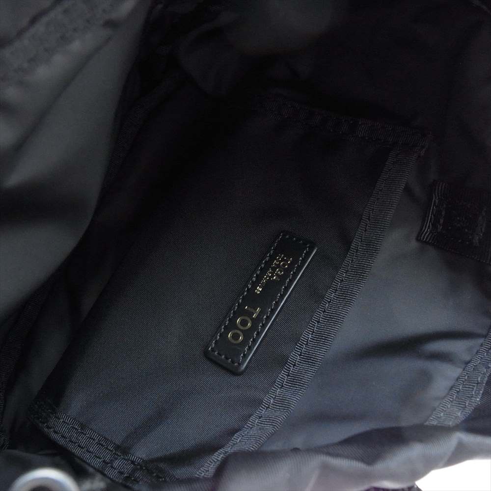 TOGA トーガ 24AW TZ242-AG971 Too トゥー Print Drawstring Bag プリント ドローストリング 2WAY ショルダー ハンド バッグ ブラック系 マルチカラー系【美品】【中古】