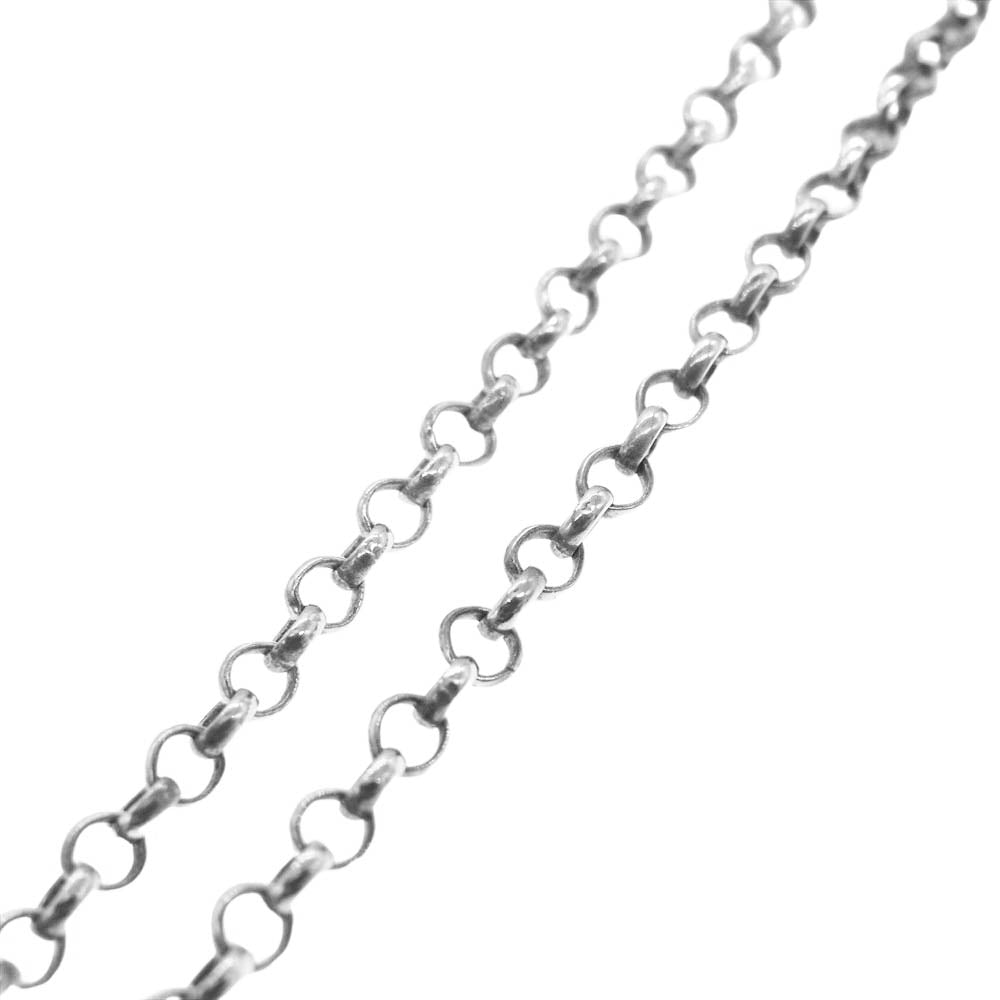 CHROME HEARTS クロムハーツ(原本無) NECKCHAIN ロールチェーン ネックレス 20.0inch 20インチ【中古】