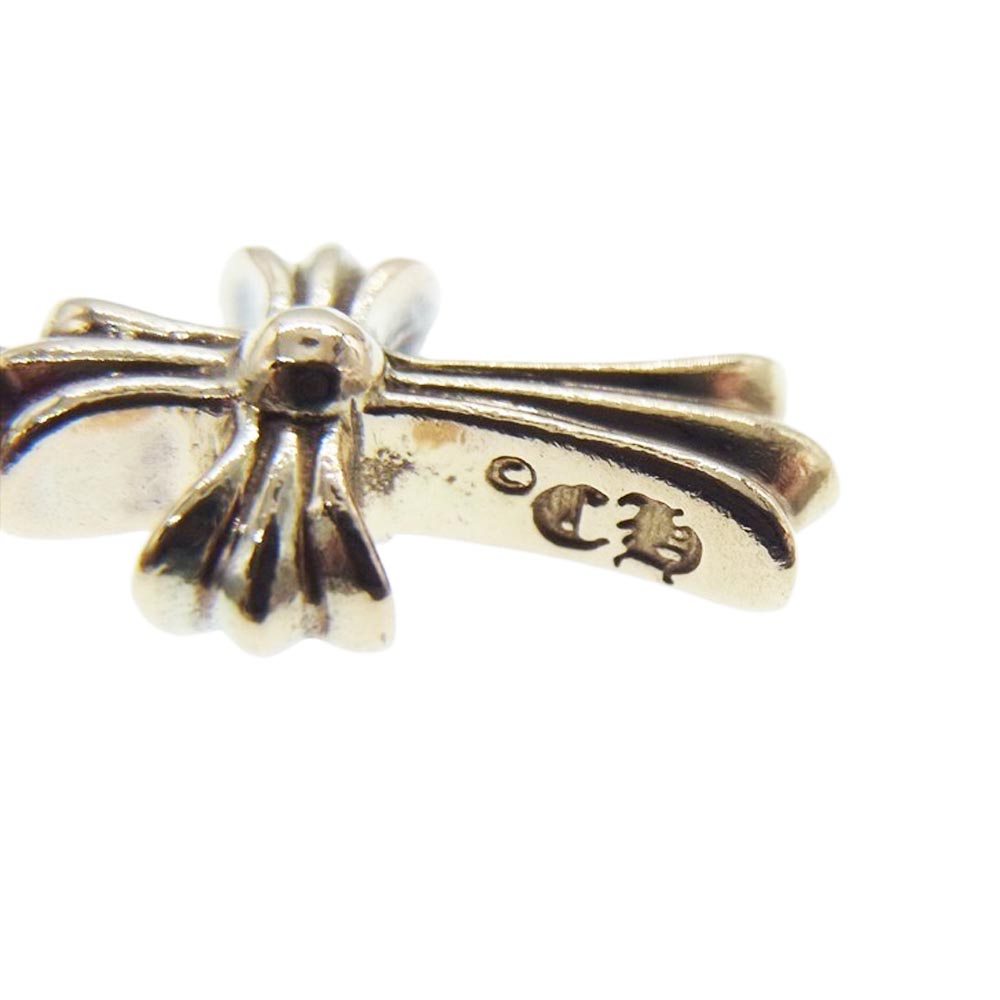 CHROME HEARTS クロムハーツ(原本無) GALF購入証明書付属 22K CRS BBYFAT P SAP B ベイビーファット チャーム パヴェブルーサファイア ペンダントトップ【中古】