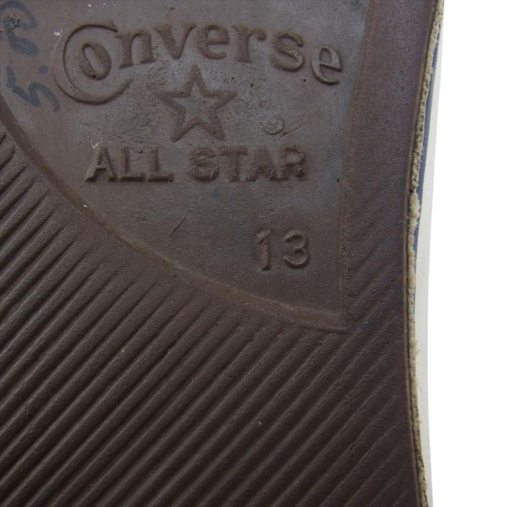 CONVERSE コンバース ヴィンテージ 80s ALL STAR キャンバス ハイ スニーカー オフホワイト系【中古】