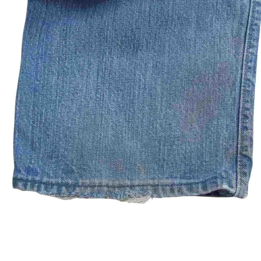 Levi's リーバイス ヴィンテージ オリジナル 70s 76年製 505 スモールe 66前期 ボタン裏刻印8 TALON42 デニム パンツ インディゴブルー系【中古】