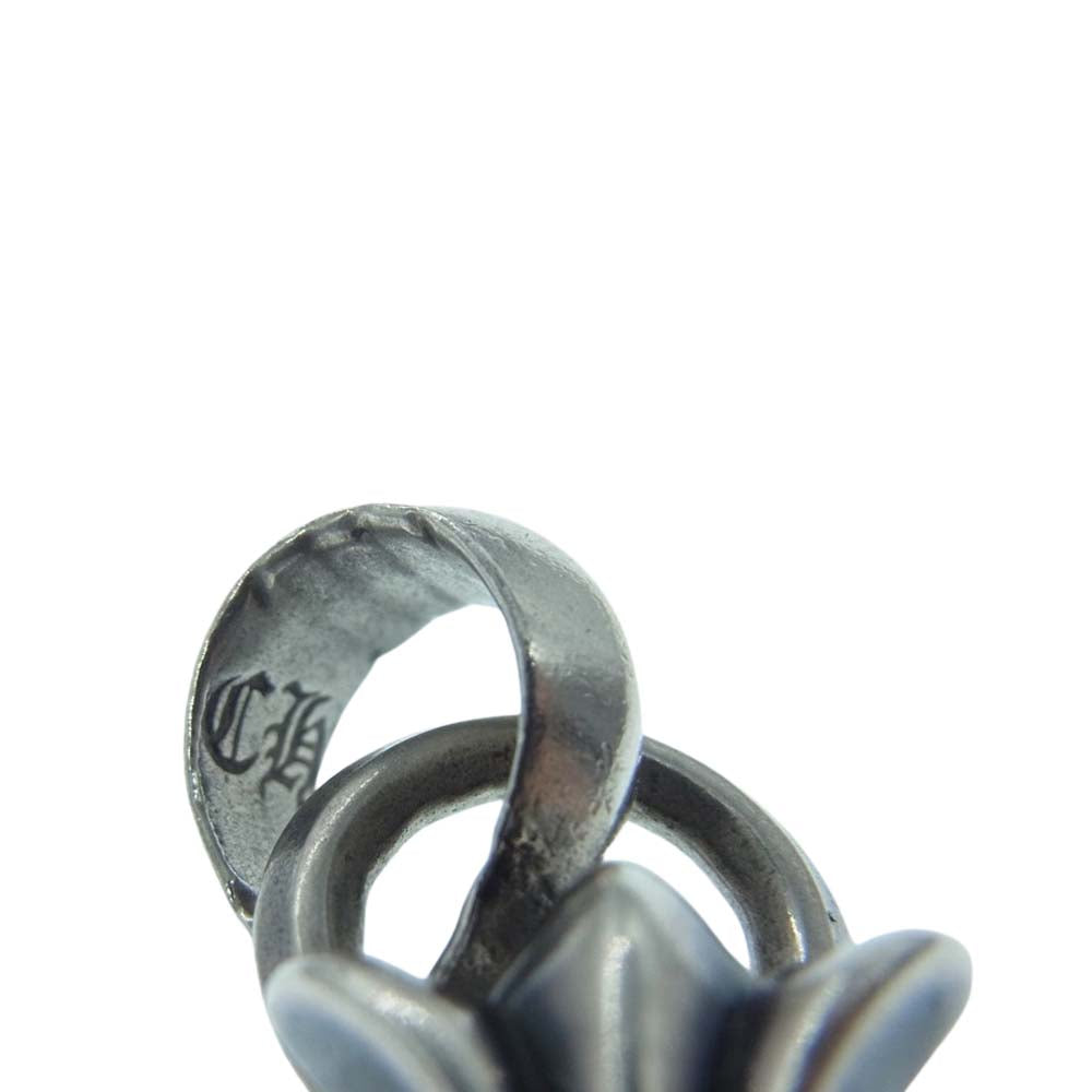 CHROME HEARTS クロムハーツ(原本無) CH CRS SML W BALE スモールCHクロス ベイル ネックレス ペンダント トップ【中古】