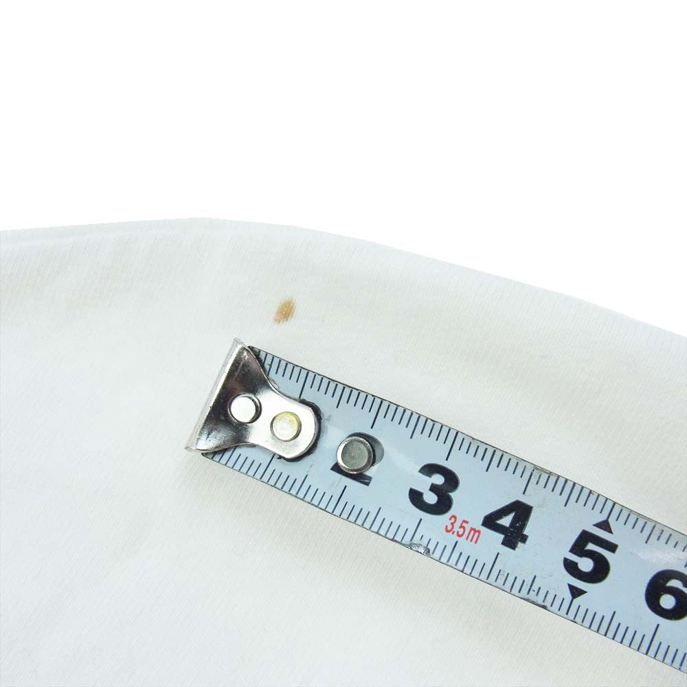 GOODENOUGH グッドイナフ 90s UKG 水玉クレヨン TEE ロゴ プリント 半袖 Tシャツ ホワイト系 L【中古】