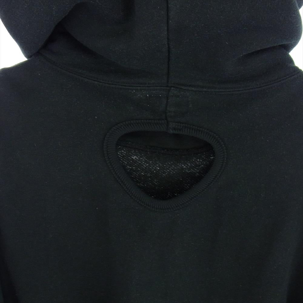 GOODENOUGH グッドイナフ 初期タグ Classics Trim HOODY クラシック ロゴ スウェット パーカー ブラック系 M【中古】