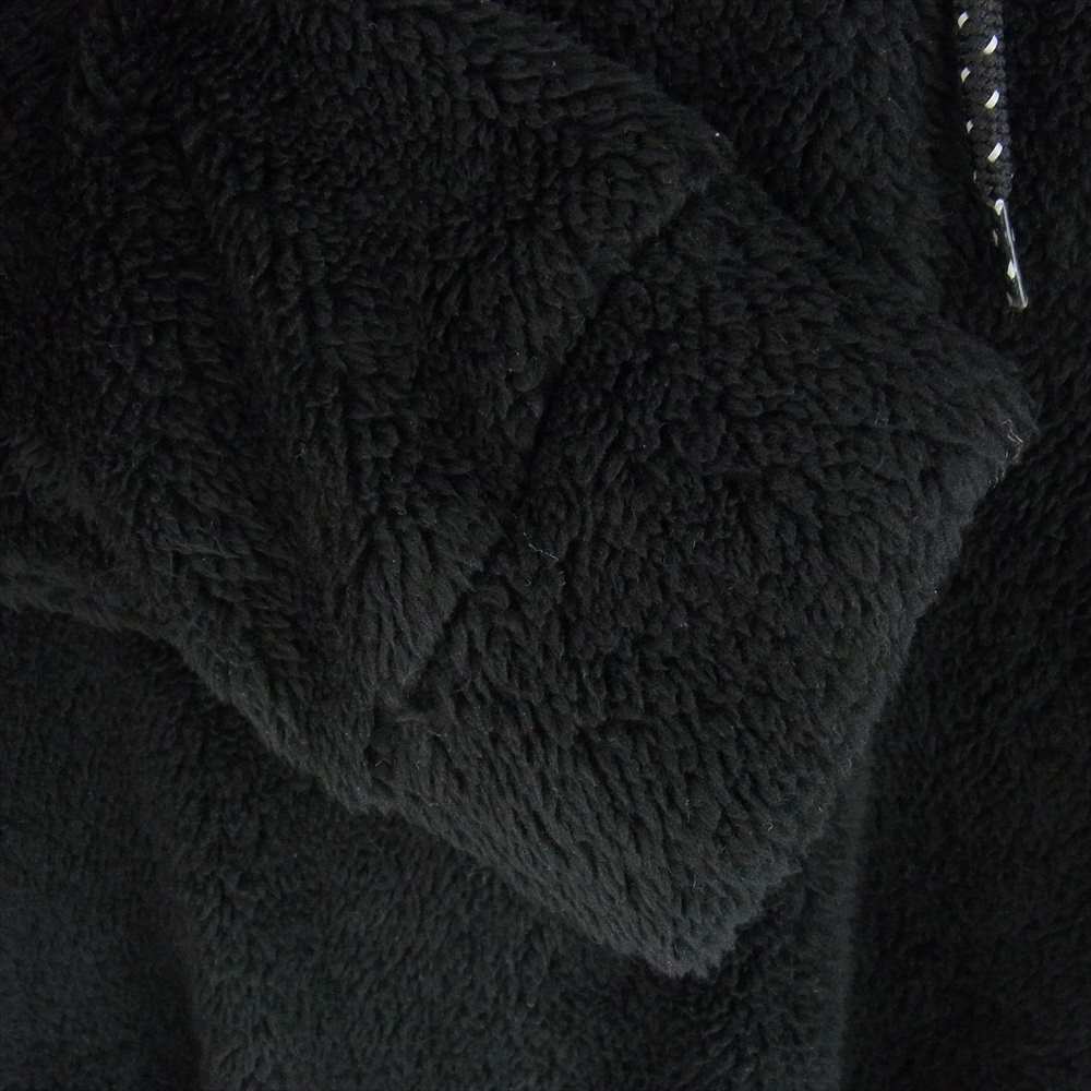 WILDTHINGS ワイルドシングス C483E0502 フリース ボア プルオーバー ジャケット パーカー ブラック系 S【極上美品】【中古】