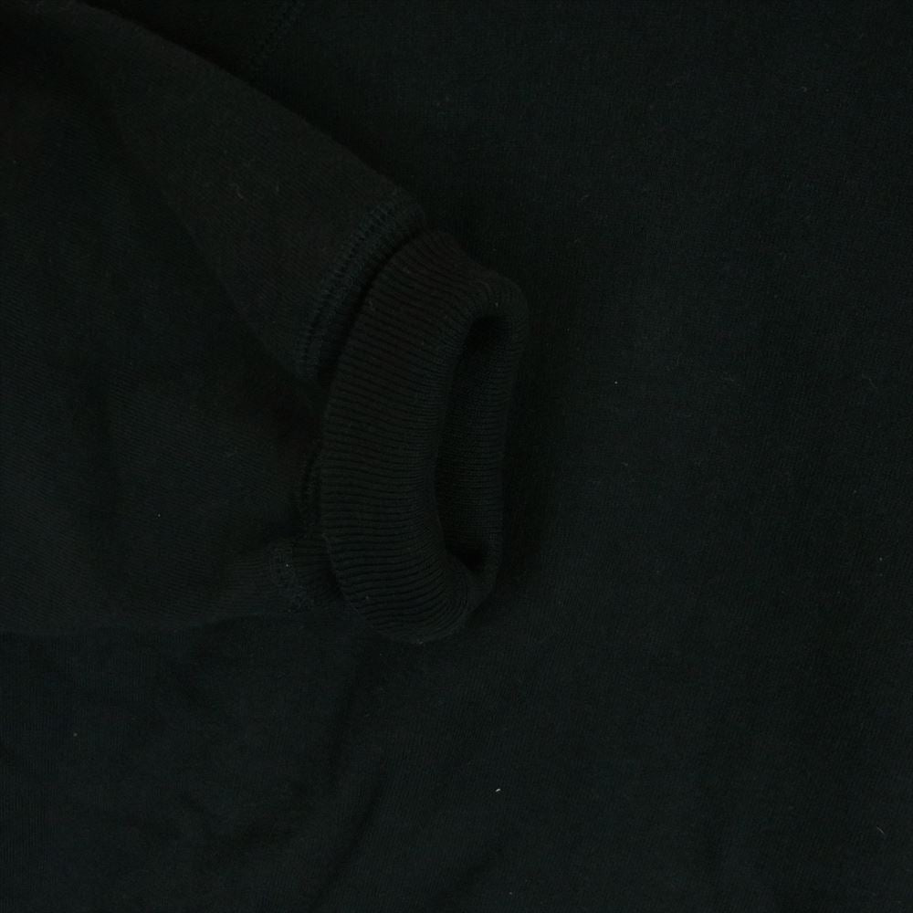 ヨーコ サカモト Raglan Sleeve Sweater ラグランスリーブ クルーネック スウェット トレーナー ブラック系 L【中古】