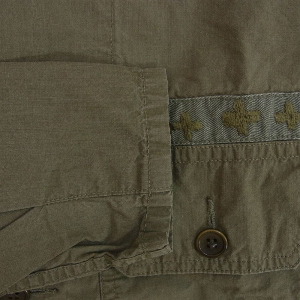 VISVIM ビズビム 13SS 0113105013029 KURTZ SHIRT JKT クルツシャツ ミリタリー ジャケット カーキ系 1【中古】
