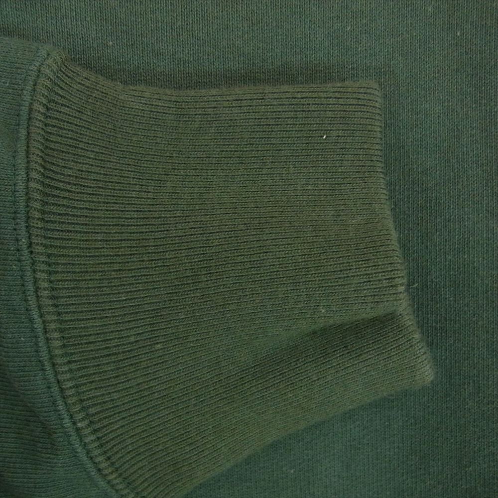 WTAPS ダブルタップス 23AW 232ATDT-CSM18 SWEATER COTTON PROTECT ロゴ 刺繍 スウェット トレーナー グリーン系 X 03【中古】