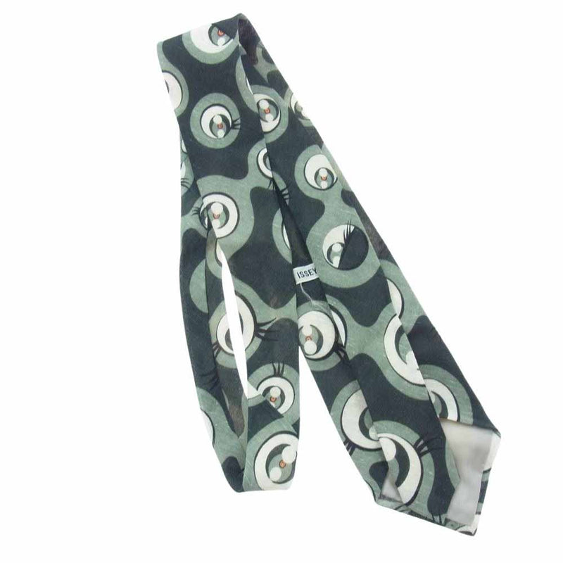 80s〜 im issey miyake シルクネクタイ 5本セット 総柄 ISSEY MIYAKE im MIYAKE(アイムイッセイミヤケ) 80S 総柄シルク