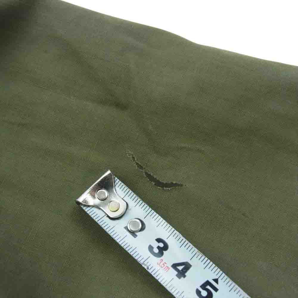ヴィンテージ 40s US NAVY N-2 デッキ レインパーカー カーキ系 S【中古】