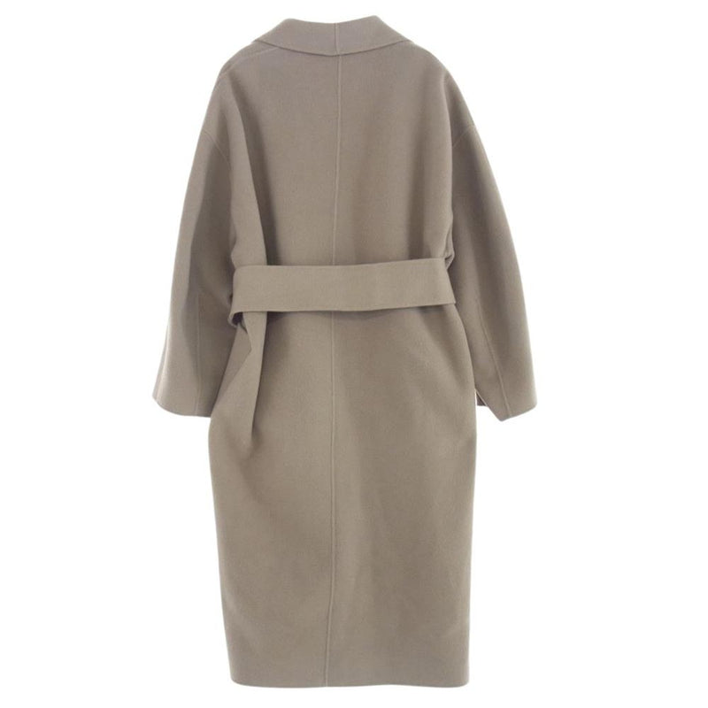 カレンソロジー CL107133ER ストラップ付 ボタンレス ウール コート