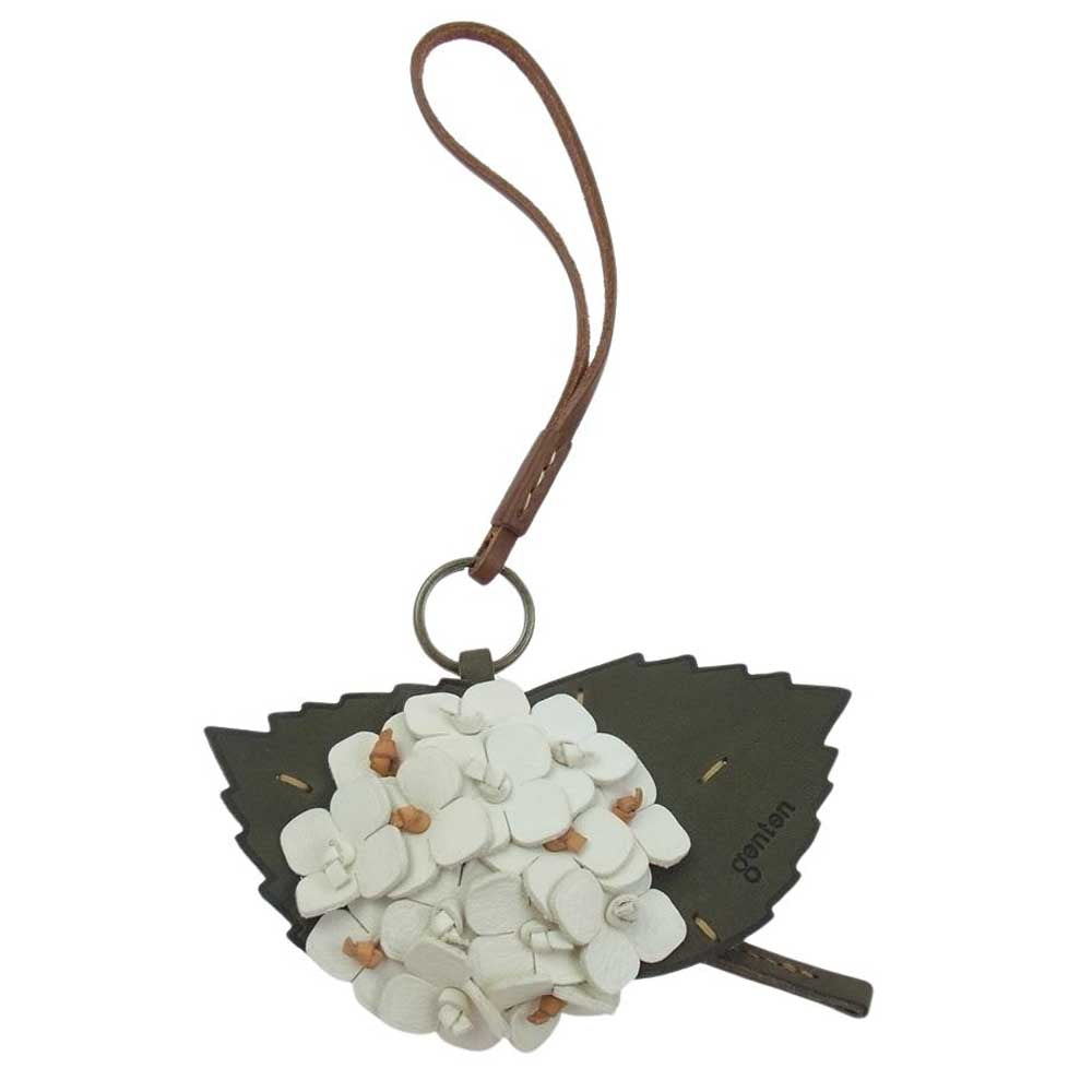 新品】genten ゲンテン あじさい エヴァーチャーム 紫陽花 レザー
