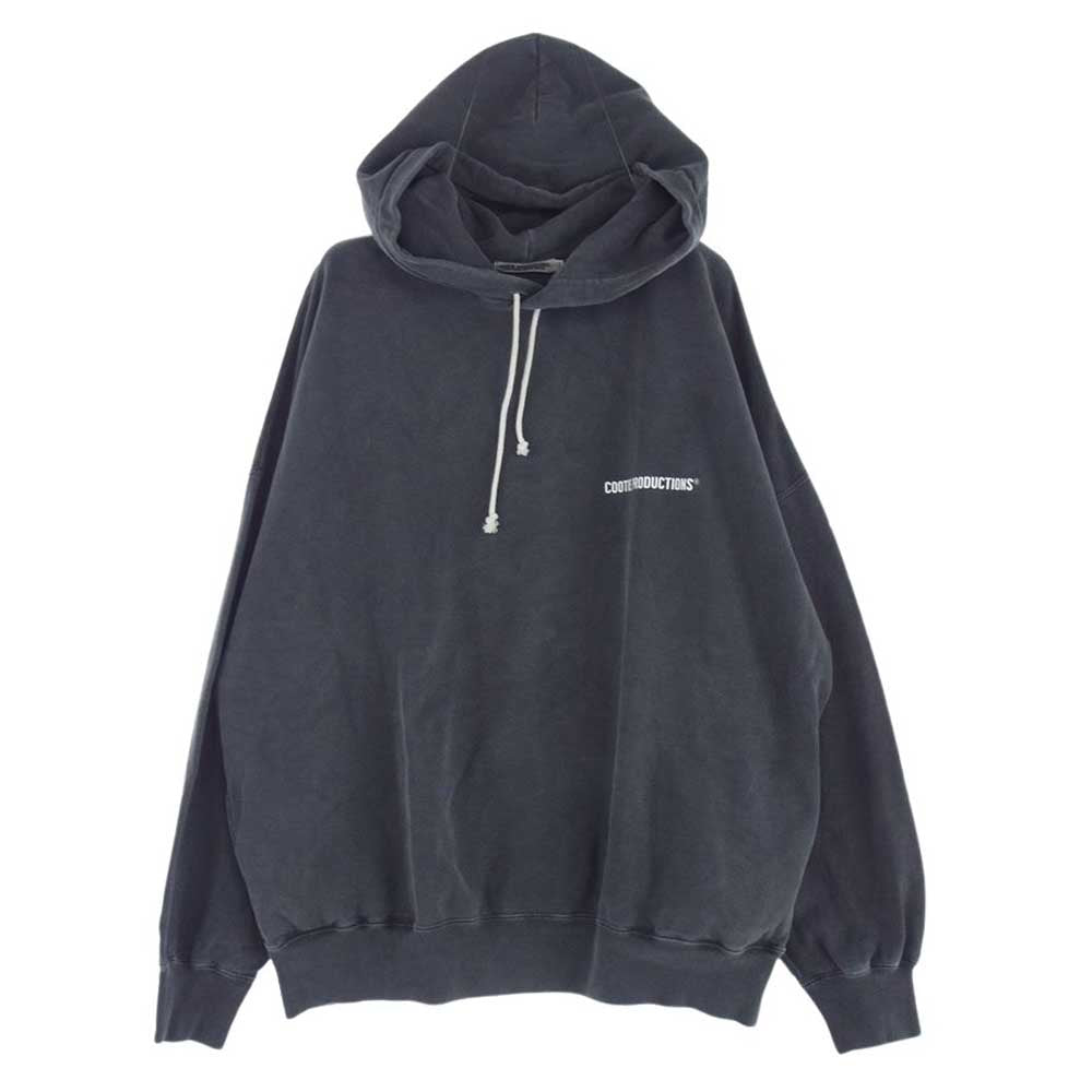 COOTIE Pigment Dyed Sweat HoodieピグメントL