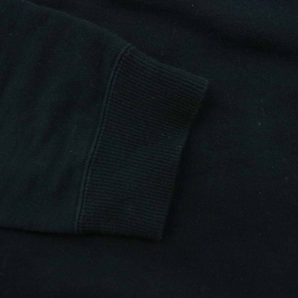 SOPHNET. ソフネット 19AW SOPH-192022 ELBOW PATCH CREW NECK SWEAT エルボーパッチ クルーネック スウェット ブラック系 M【中古】