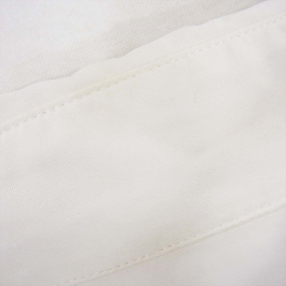 Yohji Yamamoto POUR HOMME ヨウジヤマモトプールオム H0-B32-001 二重襟 レイヤードカラー 半袖 シャツ ホワイト系 4【中古】