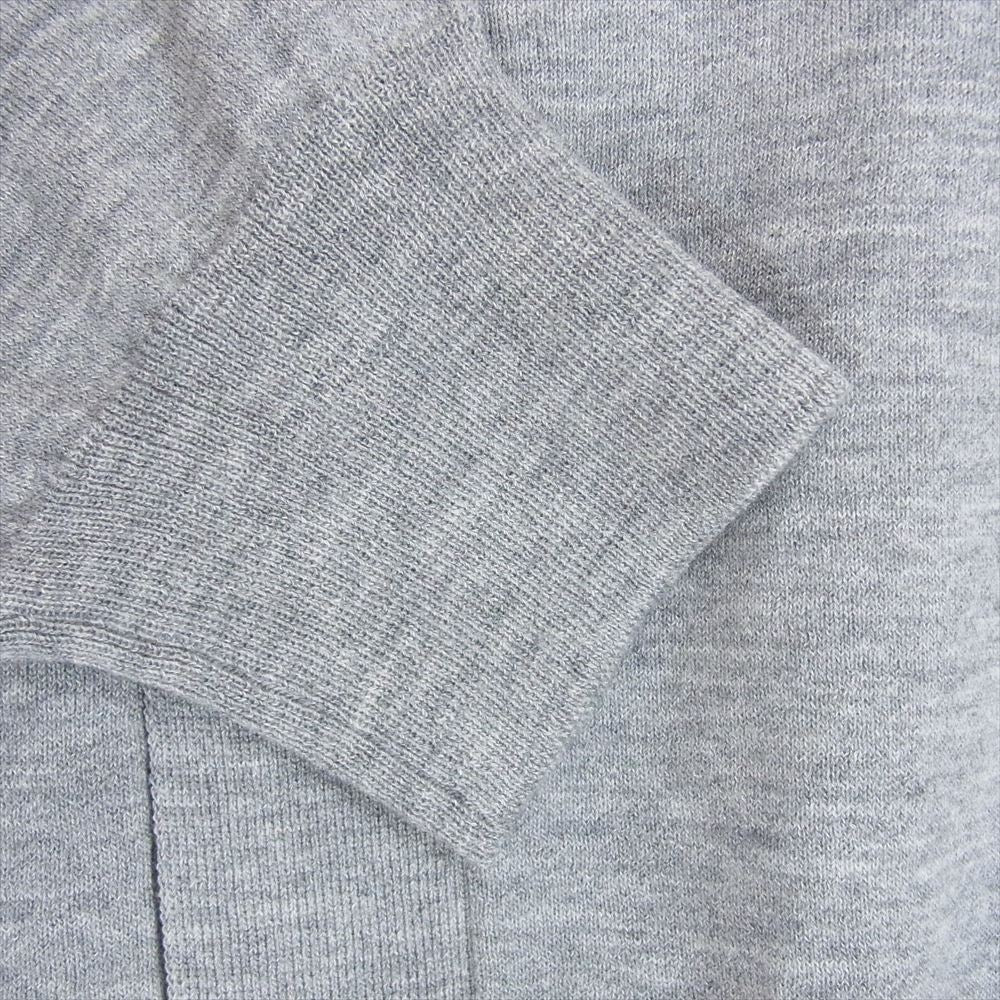 AURALEE オーラリー 24SS A24SC01CT CASHMERE HARD TWIST KNIT CARDIGAN カシミア カシミヤ ハードツイスト ニット カーディガン グレー系 4【中古】
