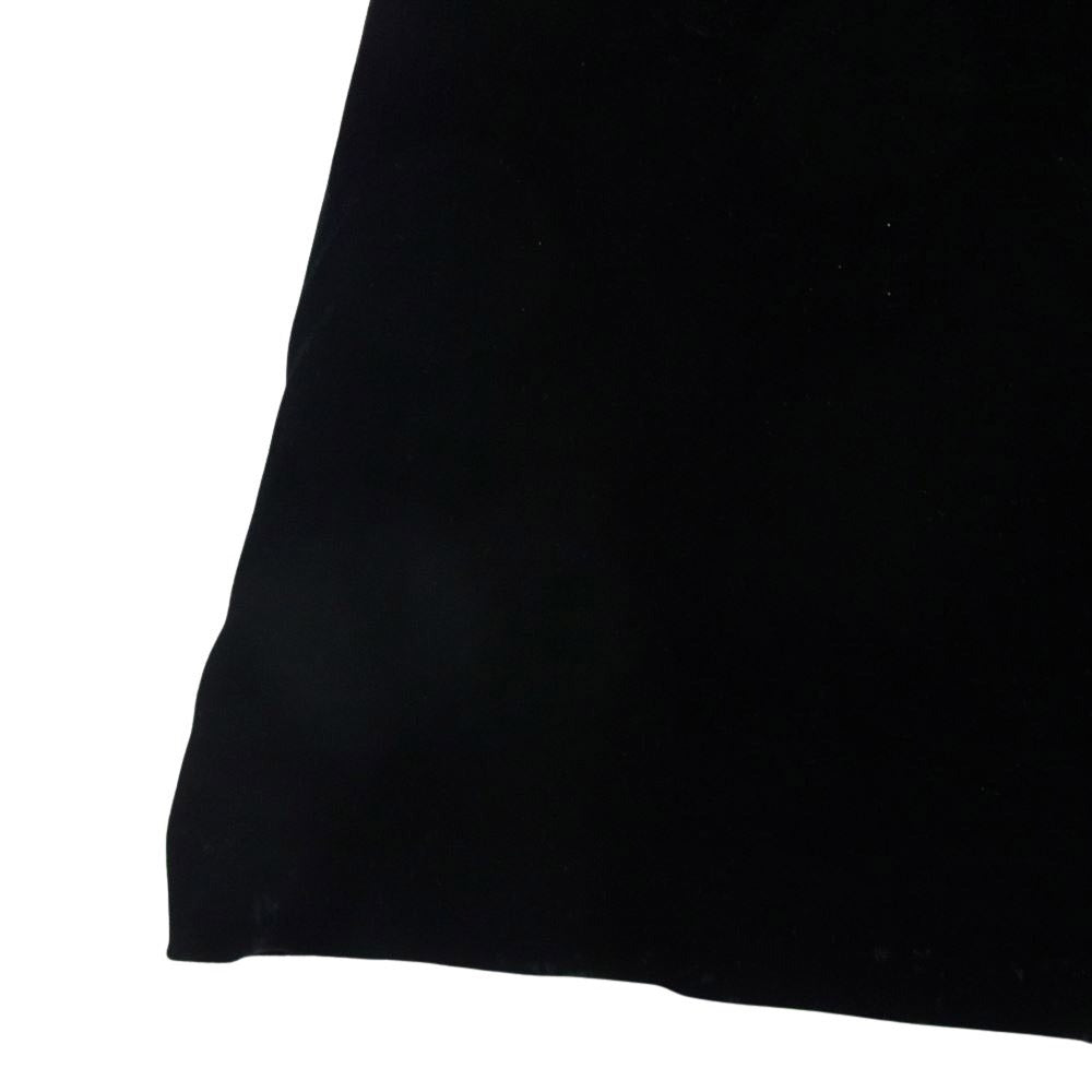 LANVIN ランバン ベロア スカート ブラック系 38【中古】