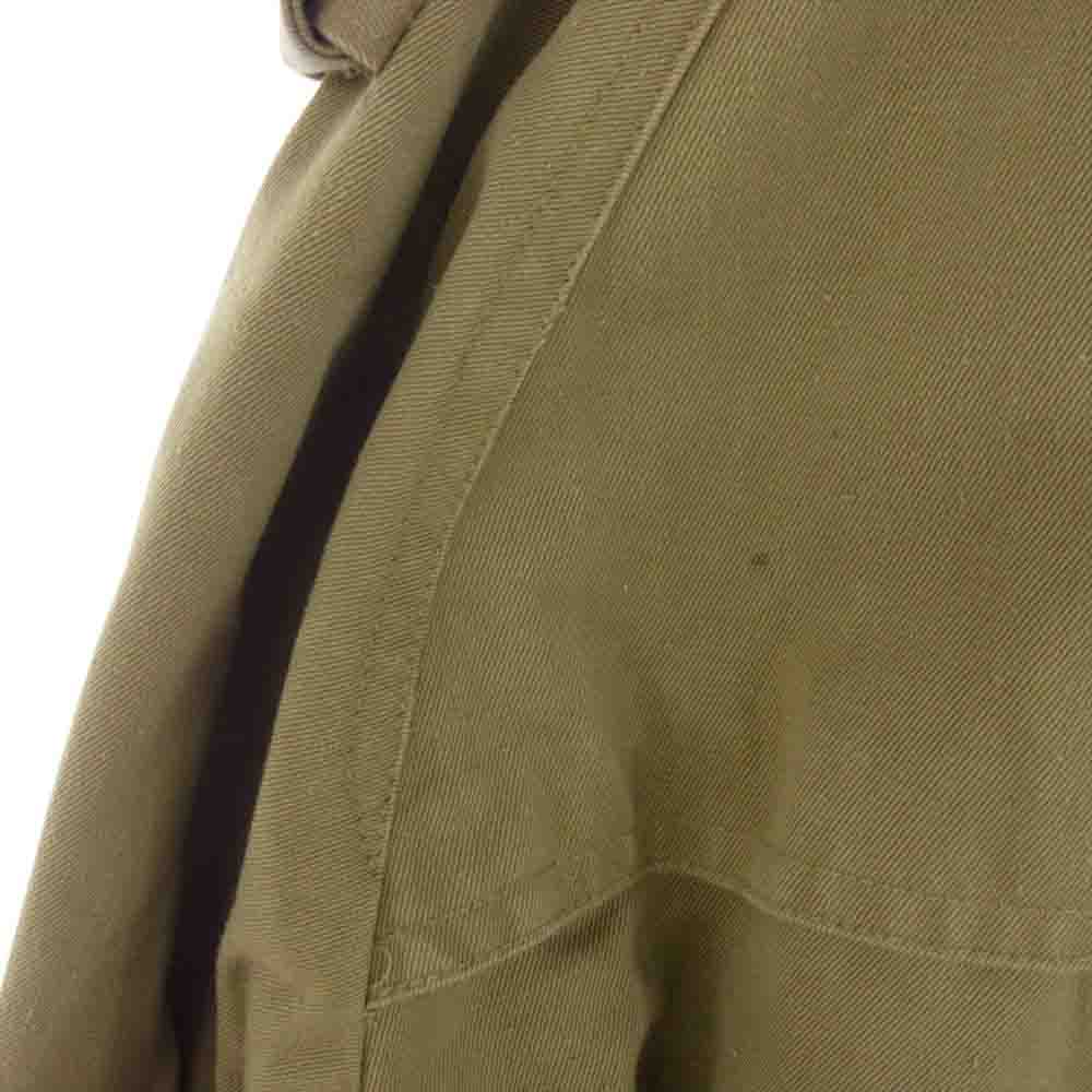 ヴィンテージ 実物 スペイン軍 トレンチコート カーキ系【中古】