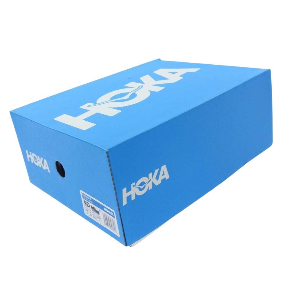 HOKA ONE ONE ホカ オネオネ 1123202 BONDI 8 ボンダイ 8 ランニング シューズ スニーカー ブラック系 27cm【美品】【中古】
