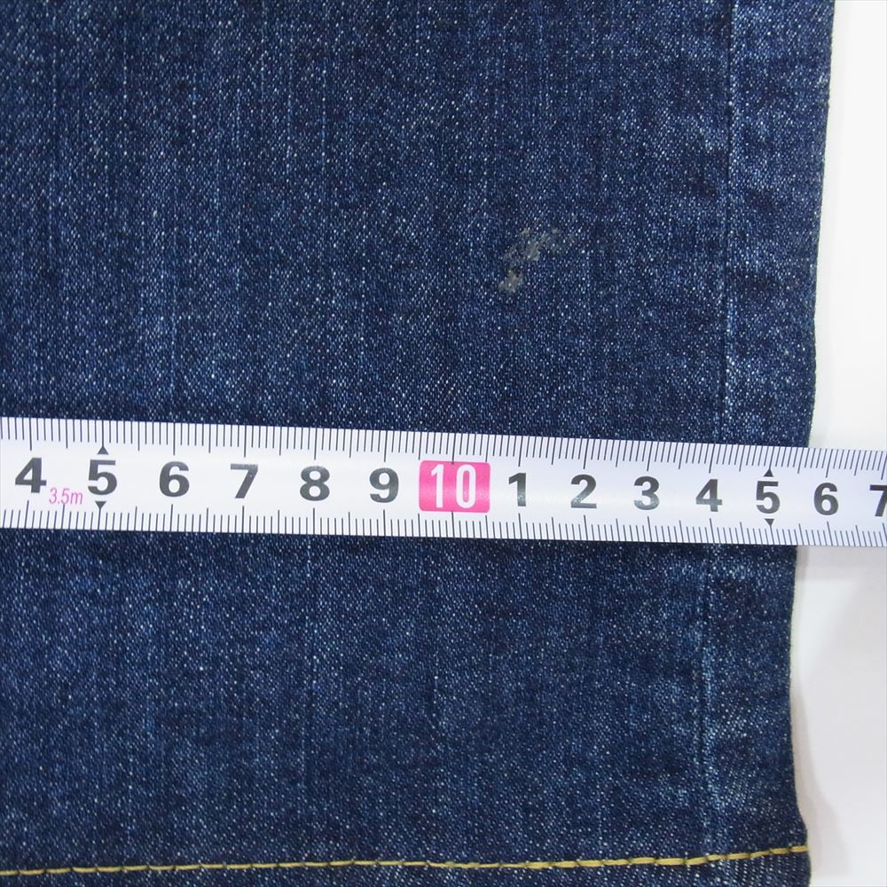 Pherrow's フェローズ 411 スリムフィット ストレート デニム パンツ インディゴブルー系 34【中古】