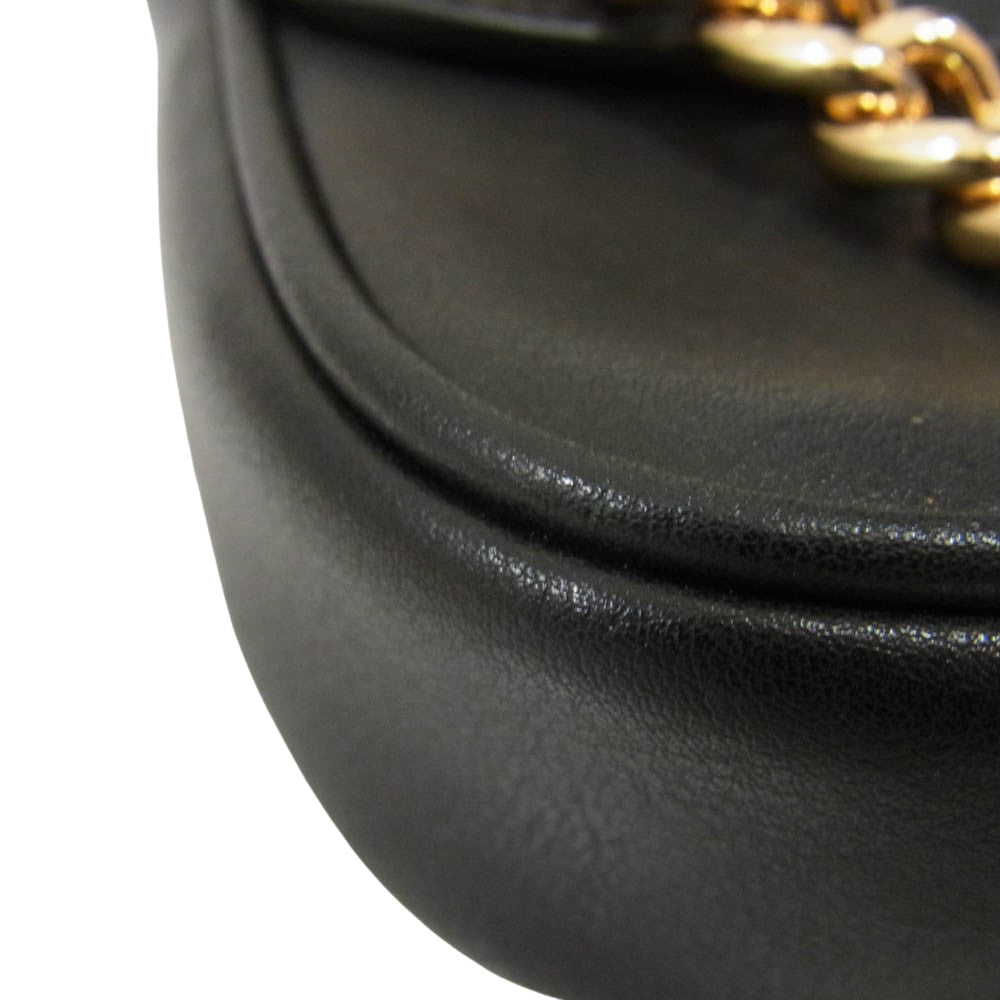 MARC JACOBS マークジェイコブス H956L01PF22 J マーク チェーン ショルダーバッグ ブラック系【中古】